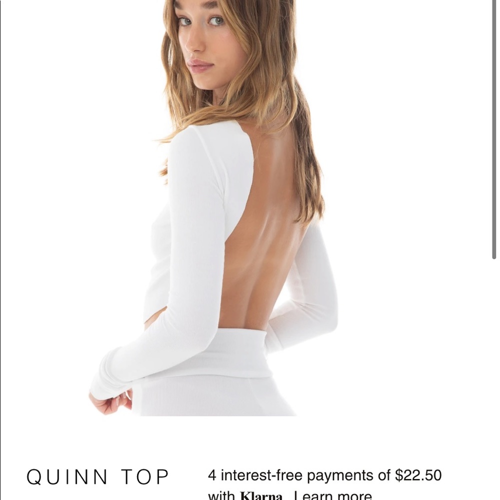 brand new are you am i “ Quinn top “